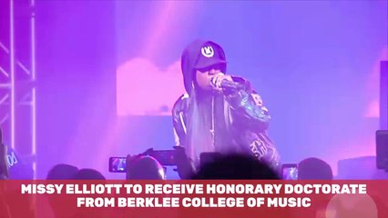 Missy Elliot Is Getting Honorary Doctorate From Berklee College
