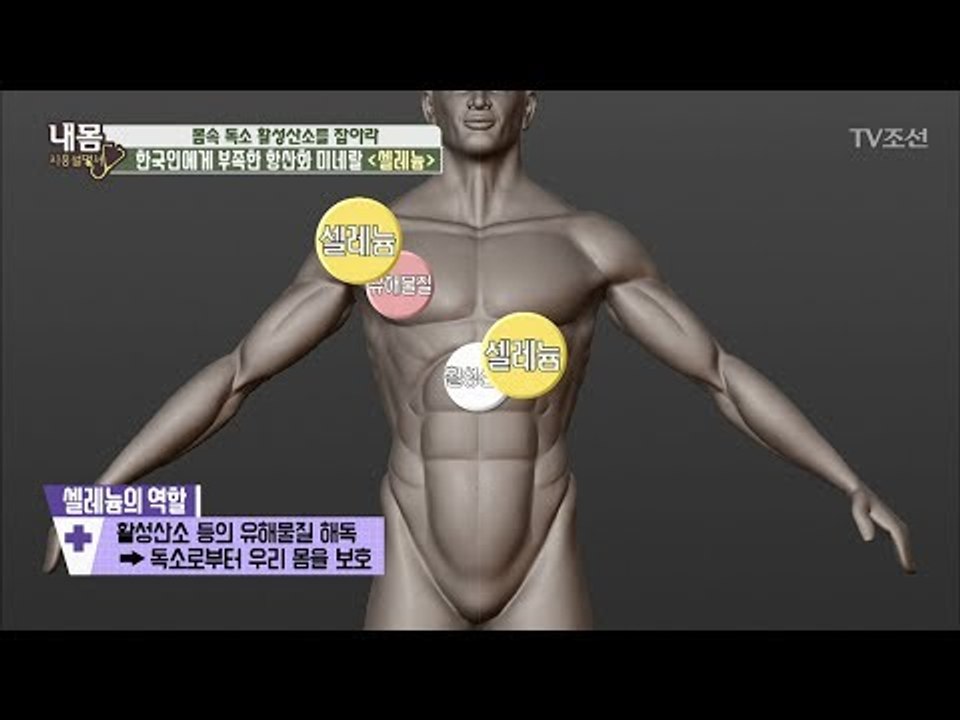 한국인에게 가장 부족한 미네랄 ‘셀레늄’ [내 몸 사용설명서] 159회 20170630