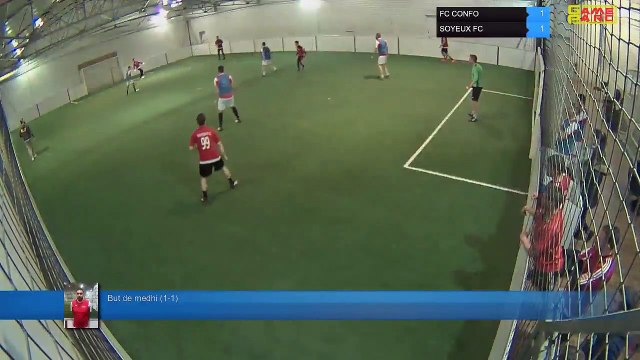 But de medhi (1-1) - FC CONFO Vs SOYEUX FC - 12/03/19 21:00 - LIGUE 4 - Poitiers Game Parc