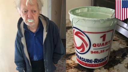 ヨーグルトと間違えてペンキを食べた男性 - トモニュース