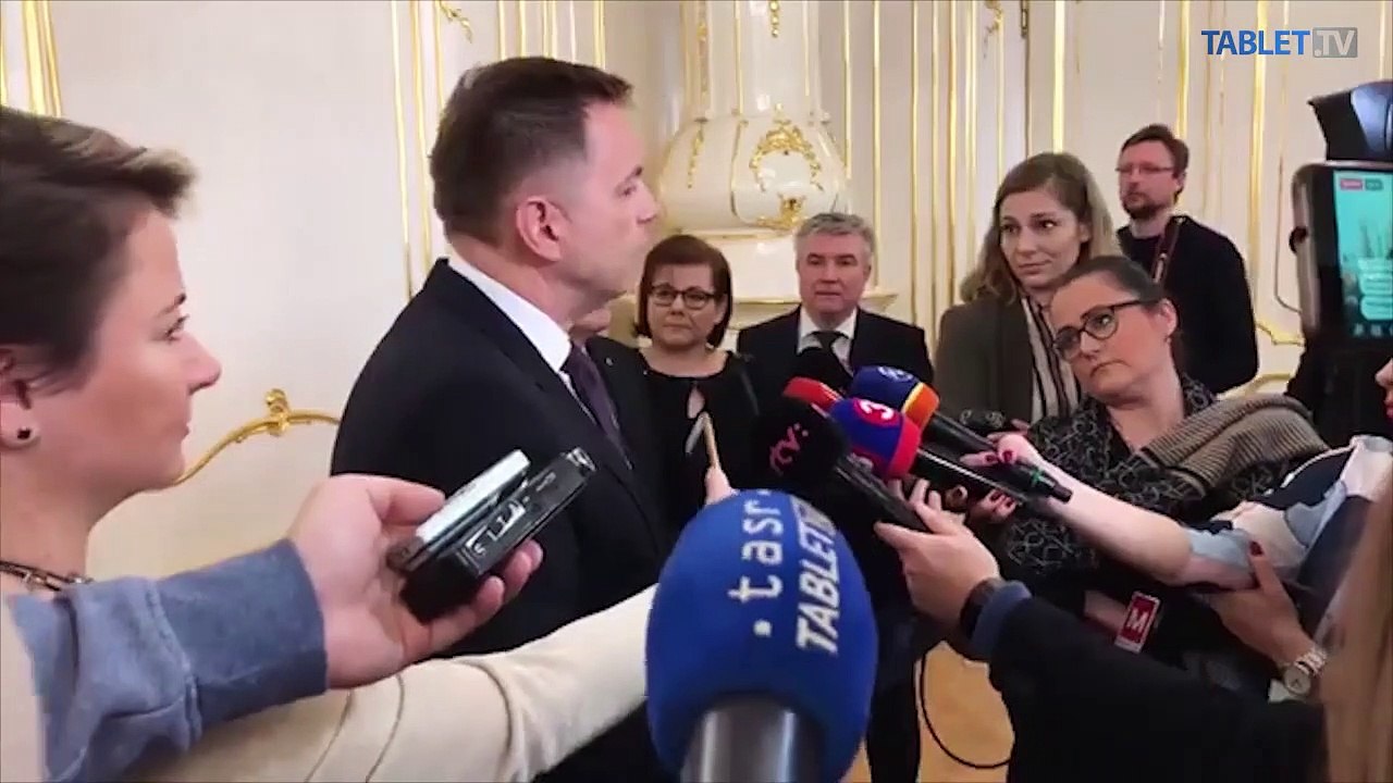 ZÁZNAM: P. Kažimír po vymenovaní za guvernéra NBS
