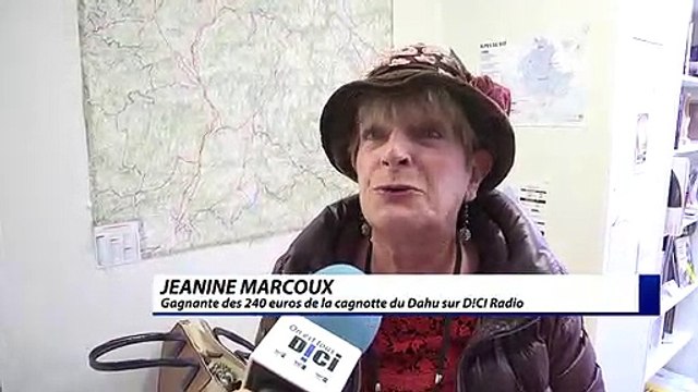 D!CI Radio : félicitations à Jeanine qui remporte le Dahu et les 240 euros de sa cagnotte !