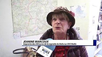 D!CI Radio : félicitations à Jeanine qui remporte le Dahu et les 240 euros de sa cagnotte !