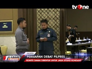 Persiapan Debat Capres, KPU Gelar Rapat Pematangan Konsep