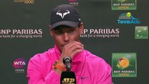 ATP - Indian Wells 2019 - Rafael Nadal se méfie du qualifié Filip Krajinovic qu'il jouera jeudi en huitièmes