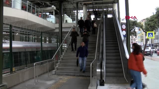 İstanbul Gebze-Halkalı Banliyö Tren Hattı'nda İlk Gün