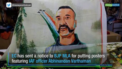 EC notice to BJP MLA for putting posters featuring IAF officer Abhinandan Varthaman