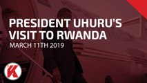 President Uhuru Held Talks with President Paul Kagame in Gabiro, Rwanda