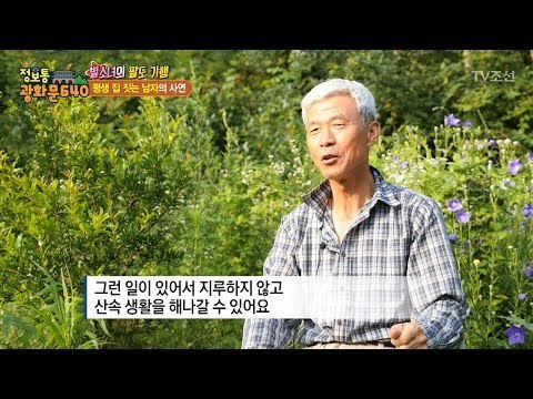 산 속에 집을 짓는 남자가 있다?! [정보통 광화문 640] 11회 20170717