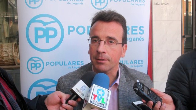 Rueda de prensa del Partido Popular de Leganés del 13 de marzo de 2019