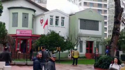 Kadıköy'de anaokulunda yangın - İSTANBUL