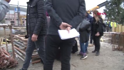 İzmir'de Metro Yeraltı Park İstasyonu İnşaatında Göçük-5