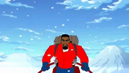 Dancing Rasta on Ice!