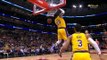 LeBron's showboat dunks end Lakers losing streak
