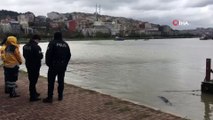 Haliç'te yelkenli alabora oldu, yat kulübü öğrencileri kurtarıldı