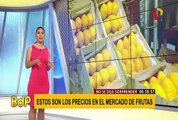 La Victoria: estos son los precios de las frutas en el Mercado Mayorista