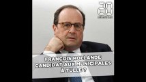François Hollande, candidat aux municipales à Tulle ?