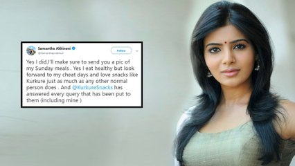 Samantha Fitting Reply To Netizens On Promoting Snack Brand | Filmibeat Telugu