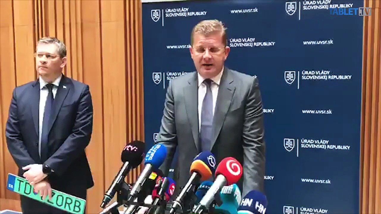 ZÁZNAM: Brífing ministra hospodárstva P. Žigu