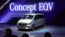 Mercedes Concept EQV at the 2019 Geneva Motor Show