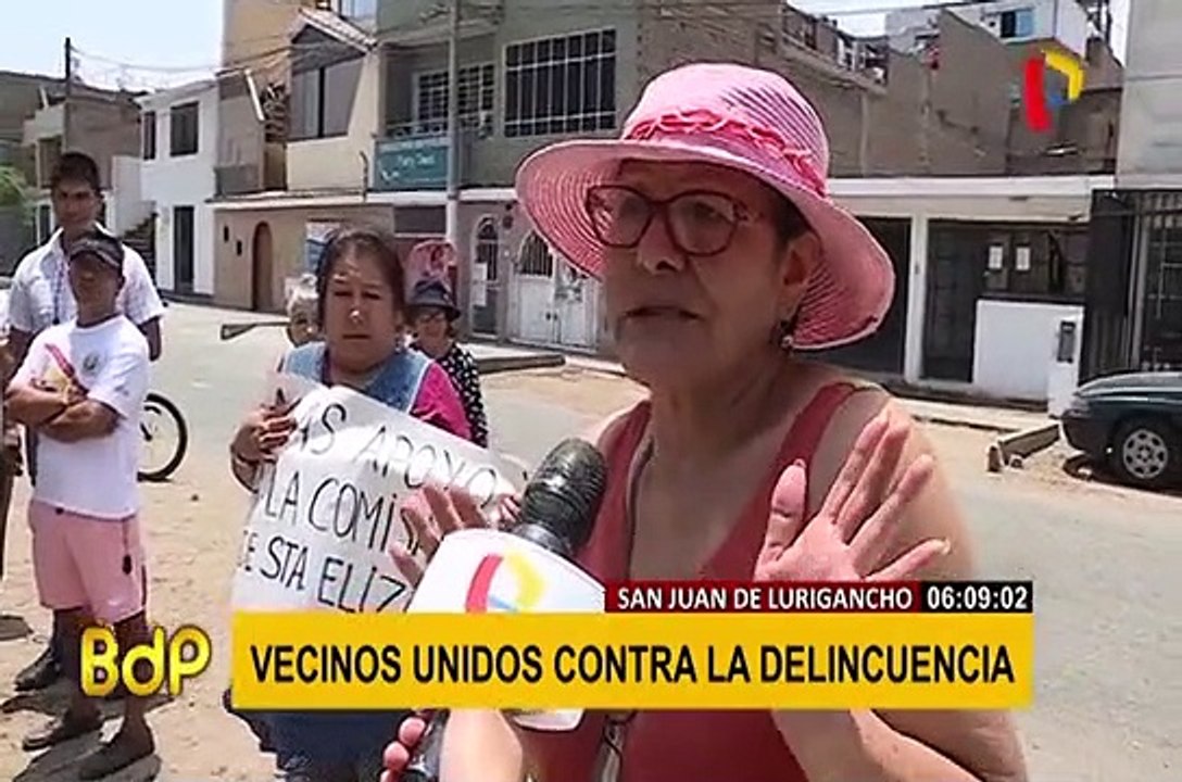 Organizan juntas vecinales por constantes asaltos en SJL