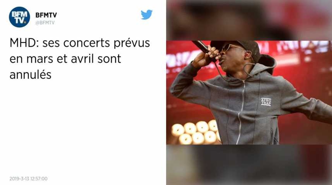 MHD. Son concert fin mars à Bercy annulé, le rappeur toujours incarcéré