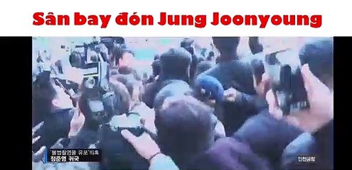 Jung Joon Young xuất hiện tại sân bay