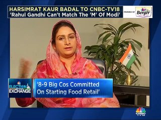 Harsimrat Kaur Badal takes a swing at Congress