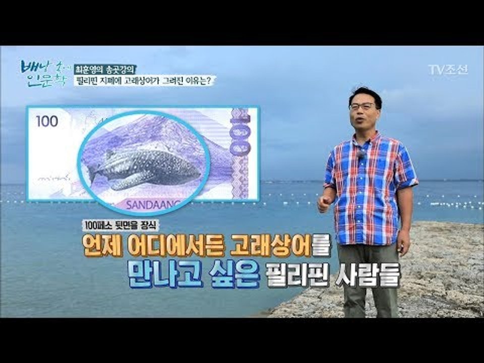 필리핀 지폐에 고래상어가 그려진 이유는? [배낭 속에 인문학] 18회 20171010