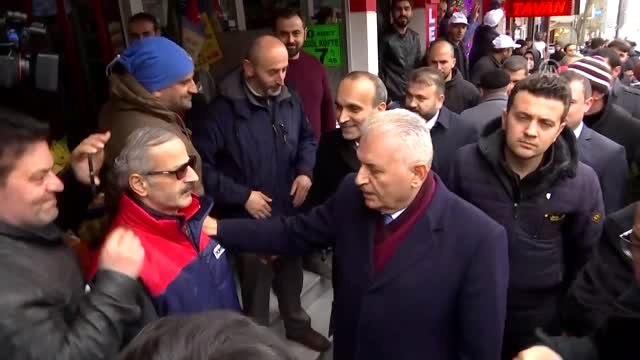 Binali Yıldırım'ın Seçim Çalışmaları