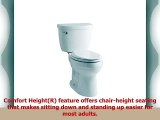 Kohler K35890 Cimarron Comfort Height Elongated 16 gpf Toilet with AquaPiston