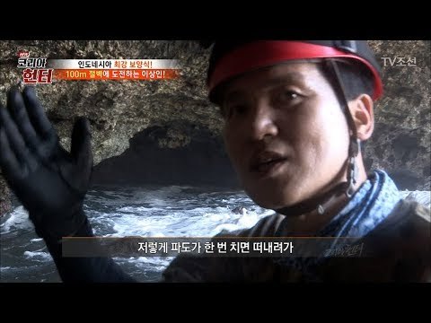 설상가상! 동굴 입구까지 몰아치는 파도에 촬영 중단! [뉴 코리아 헌터] 70회 20171002