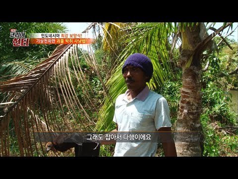 실제로 낚시로 박쥐를 잡아버린 헌터! [뉴 코리아 헌터] 70회 20171002