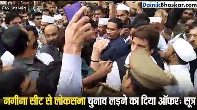 प्रियंका गांधी ने भीम आर्मी चीफ चंद्रशेखर से की मुलाकात