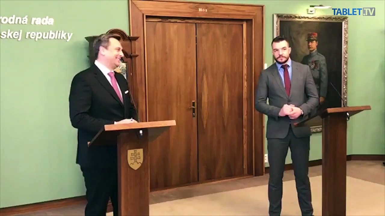ZÁZNAM: Tlačové vyhlásenie predsedu NR SR a SNS Andreja Danka