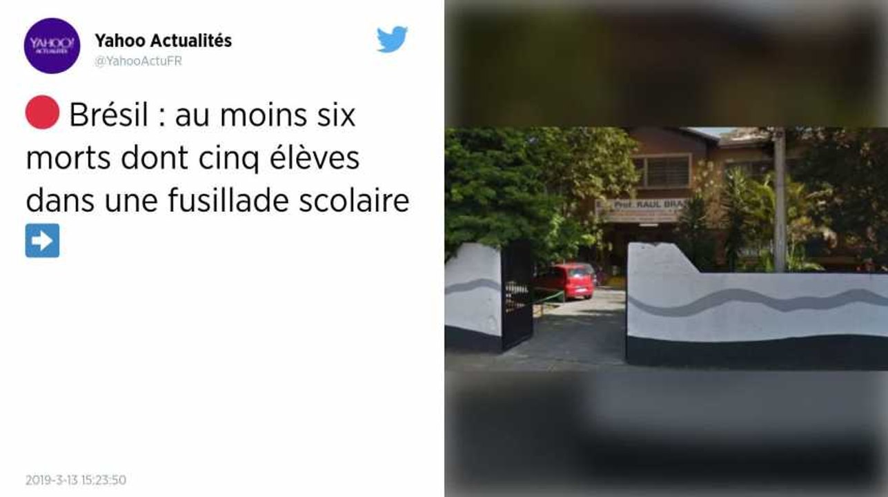 Brésil. Fusillade dans une école : au moins huit morts dont cinq enfants
