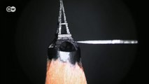 Esculturas milimétricas feitas na ponta do lápis