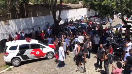 Tiroteo en un colegio a las afueras de São Paulo.