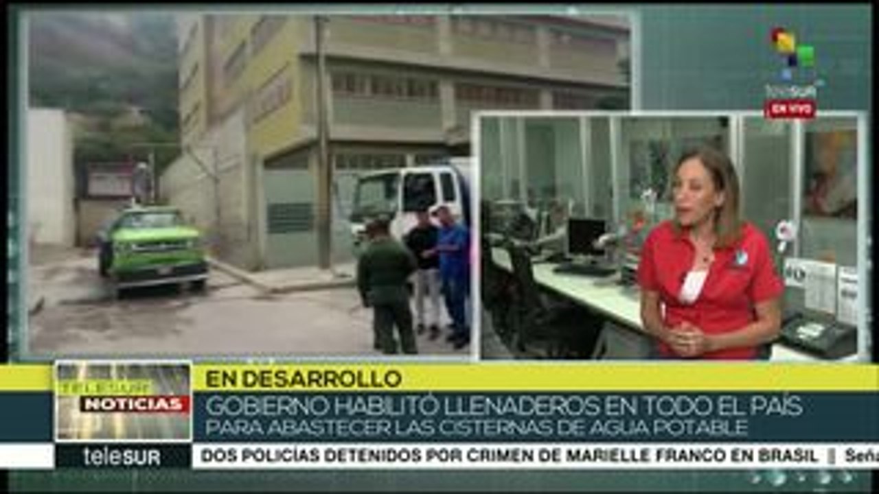 teleSUR Noticias: Venezuela: operativo para garantizar abasto de agua