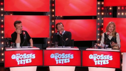 Muriel Robin triche dans "Les Grosses Têtes"