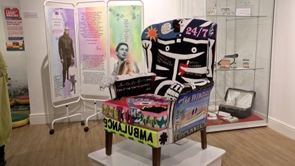 Space2 Leeds Hand-stitched Chair For The NHS!