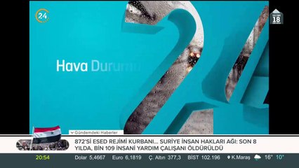 İşte hava durumu raporu