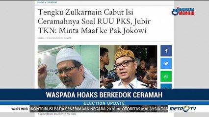 Waspada Hoaks Berkedok Ceramah
