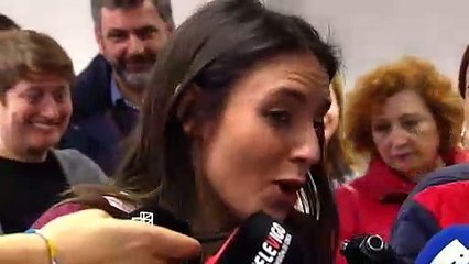 Irene Montero confirma que está embarazada de una niña