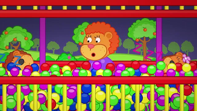 Lion de la Famille – dessin animé pour les Enfants j'Aime les Saucisses, et vous?