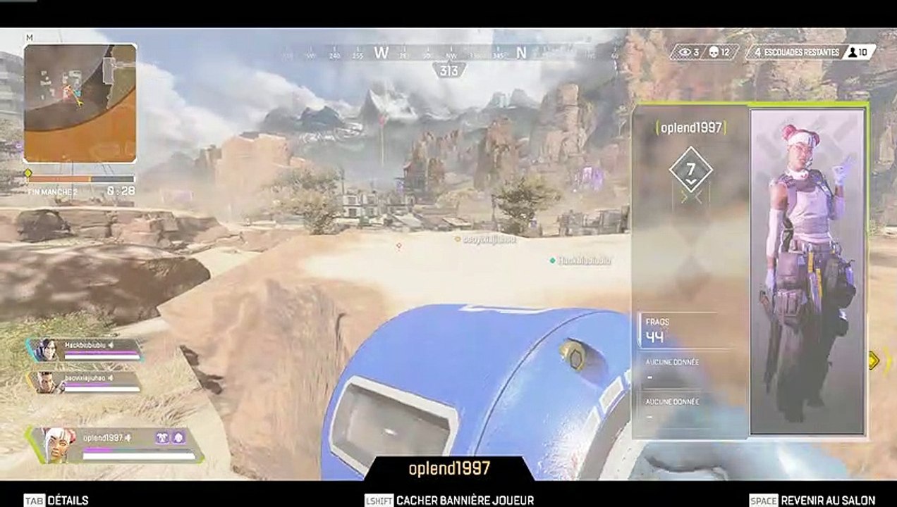 Apex Legends cheater caught