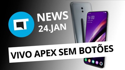 Vivo mostra celular sem USB e botões físicos; Novidade no Twitter e + [CT News]