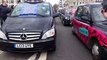 Cab drivers strike in central London causing mass traffic disruption