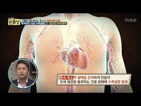 몸속 독소가 ‘수족냉증’을 발생시킨다! [만물상 223회] 20171214