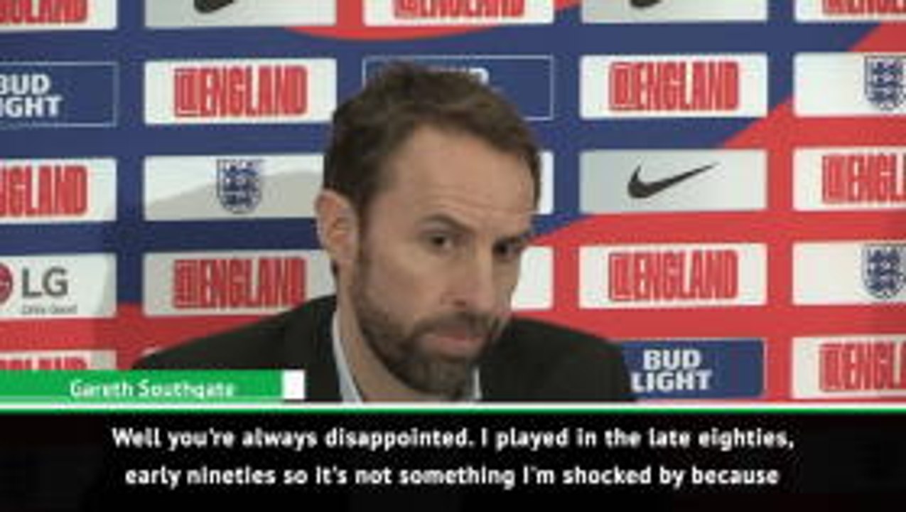 We shouldn't need to have stewards - Southgate on football violence